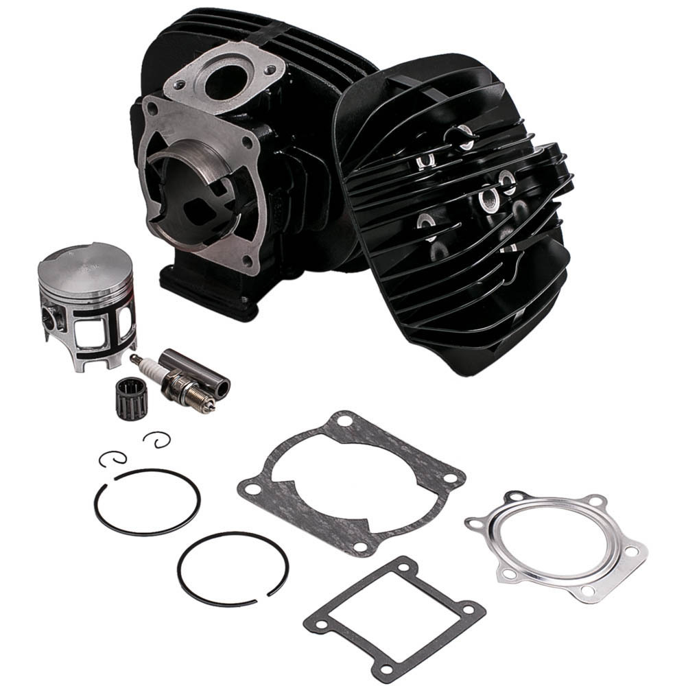 Kit cylindre piston joint culasse bougie compatible pour yamaha yfs 200 blaster 88-06 neuf