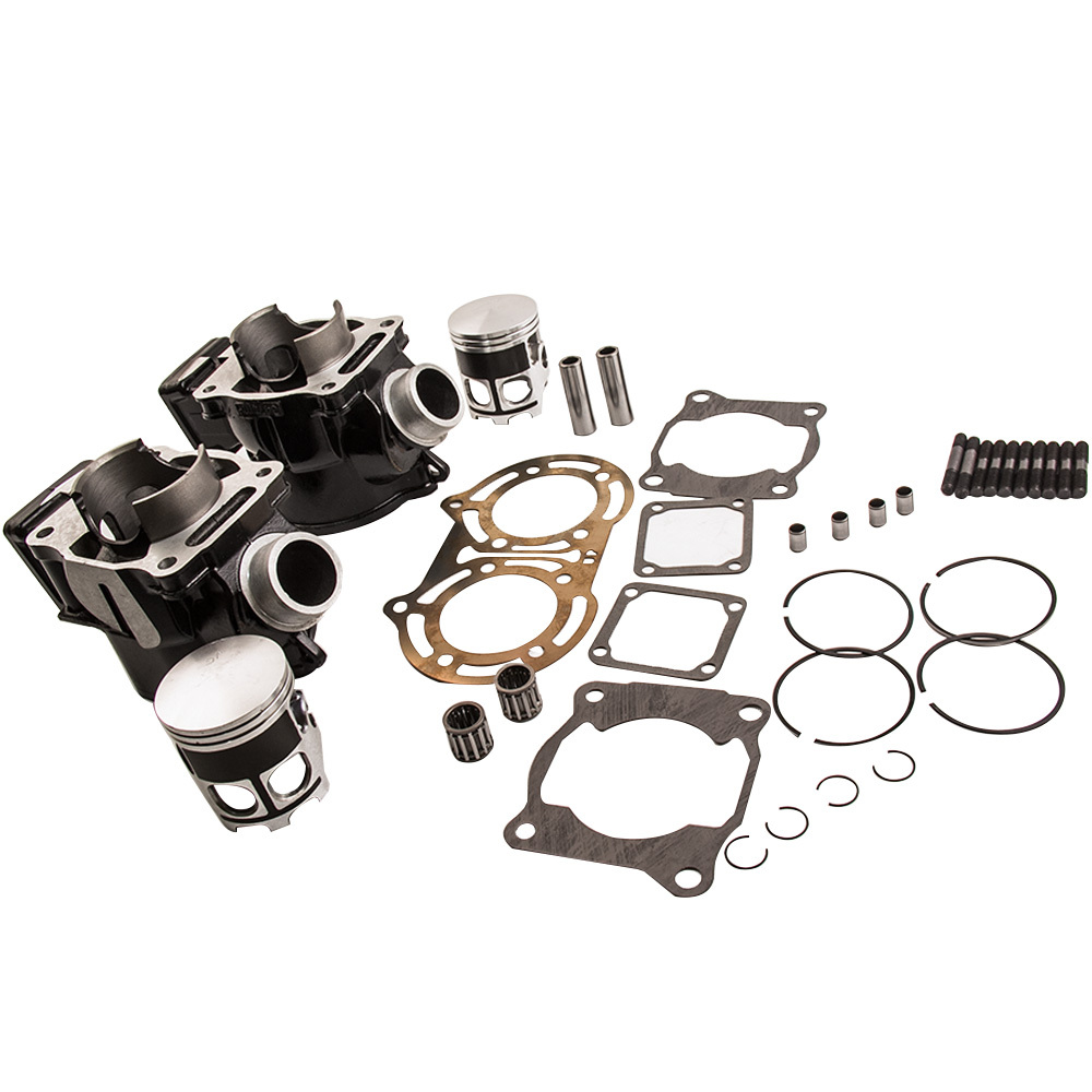 Compatible for Yamaha Banshee 350 1987-2006 2GU-11311-00-00 Cylinder Piston Gasket Kit 