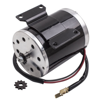 Motore Elettrico 24V DC 500W Motor Per Scooter E Bike Go Kart E-Motorino Nuovo