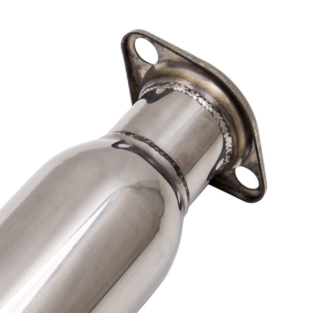 Stainless Steel High Flow Racing Test Pipe compatible for Honda Civic Del Sol 1988-2000