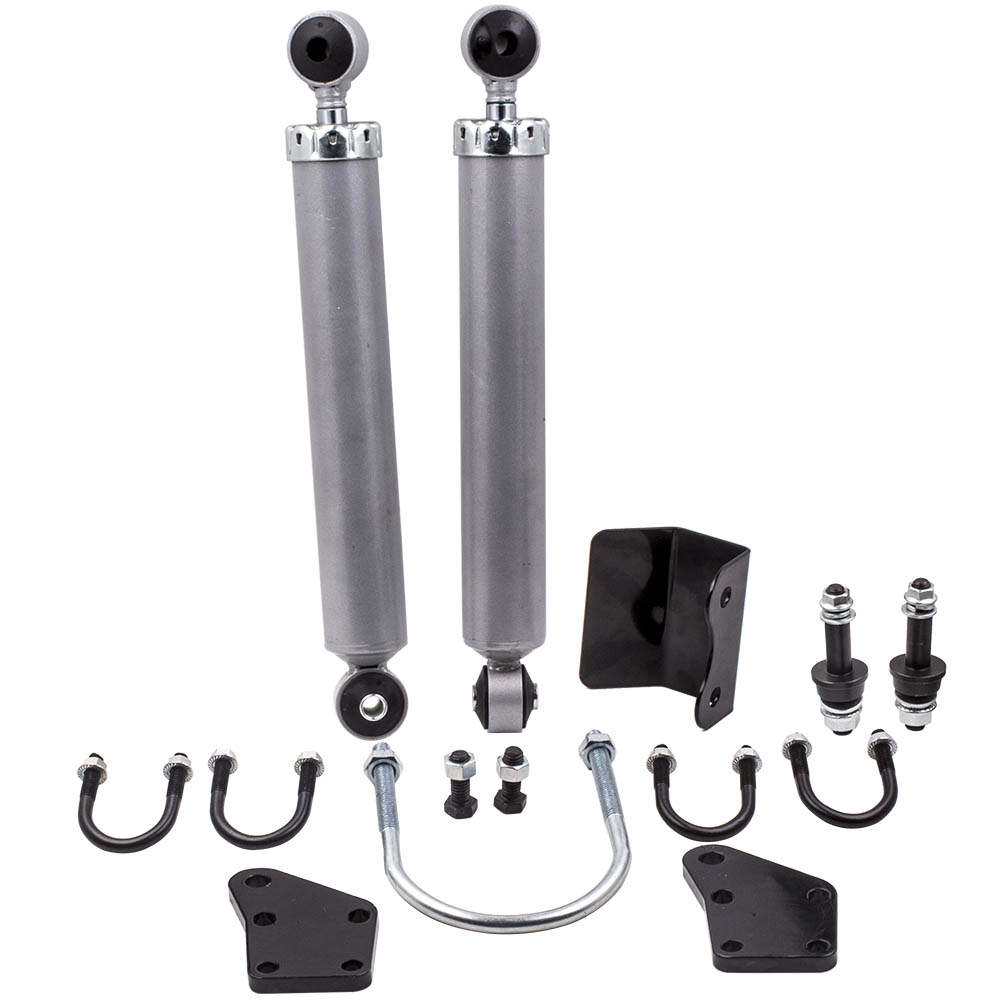 Dual Steering Stabilizer compatible for Ford F250 F350 Super Duty 2005