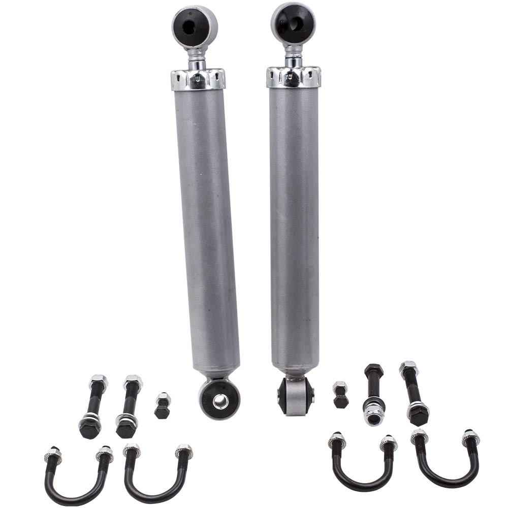 Dual Steering Stabilizer Shocks compatible for Ford F250 F350 compatible for Super Duty 2005-2017 4x4