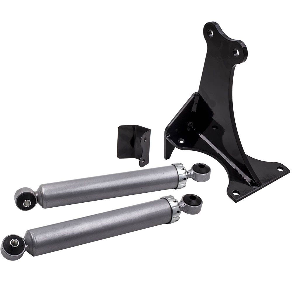 Compatible for Ford F250 F350 compatible for Super Duty Dual Steering Stabilizer 2005-2016 17 4WD