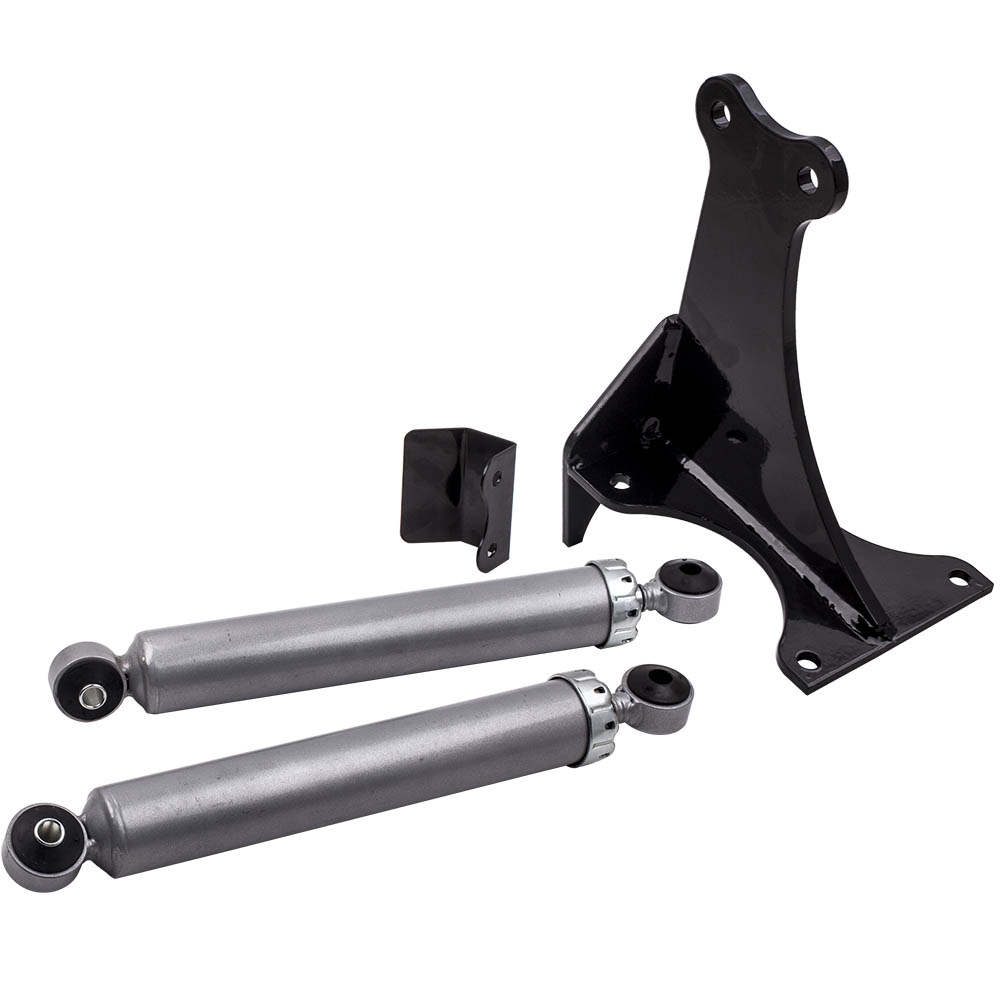 Maxpeedingrods Super Duty Dual Steering Stabilizer compatible for Ford