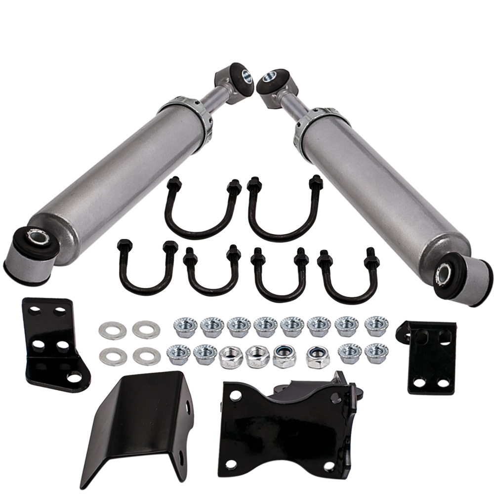 Dual Steering Stabilizer Cylinder compatibile per Jeep Wrangler Unlimited JK 4 Door 07-17