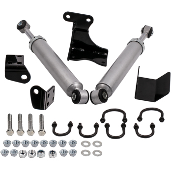 Dual Steering Stabilizer Cylinder compatibile per Jeep Wrangler Unlimited JK 4 Door 07-17