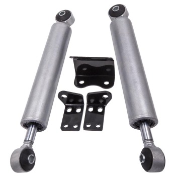 Compatible for Jeep Wrangler JK Sahara Dual Steering Stabilizer Damper Kit 2013 2014 15
