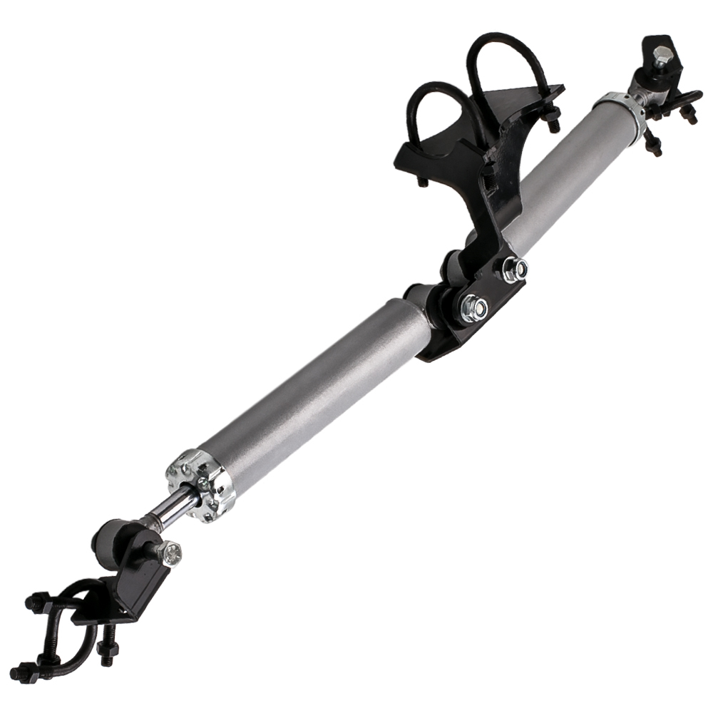 Dual Steering Stabilizer Cylinder compatibile per Jeep Wrangler Unlimited JK 4 Door 07-17