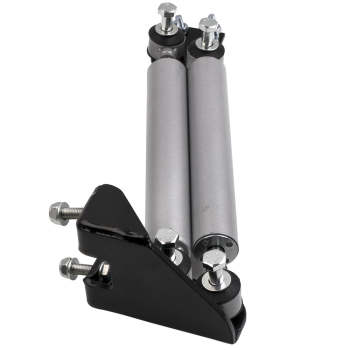 Compatible for Jeep YJ compatible for Wrangler 4WD Dual Steering Stabilizer Shock Absorber 1987-1995 AID