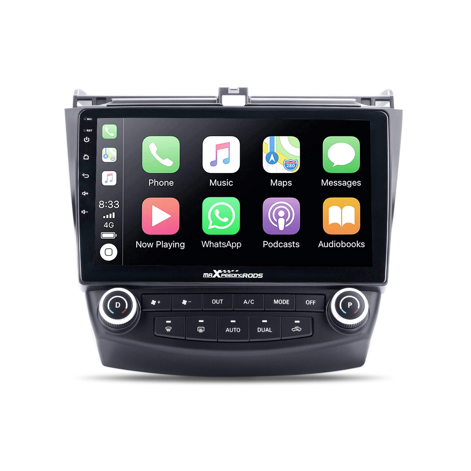 Bs Car Stereoandroid 10.0 1 Din Car Radio With Gps, 10-inch
