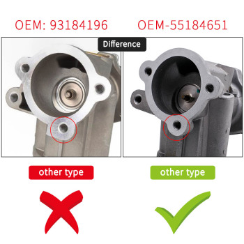 Compatible for Opel Vauxhall Agila Combo Corsa C Corsa D Meriva Tigra 1.3cdti AGR EGR Valve