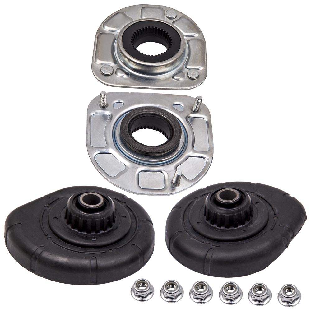 4pcs Front Strut Mount Amp Spring Seat Bushing For Volvo S60