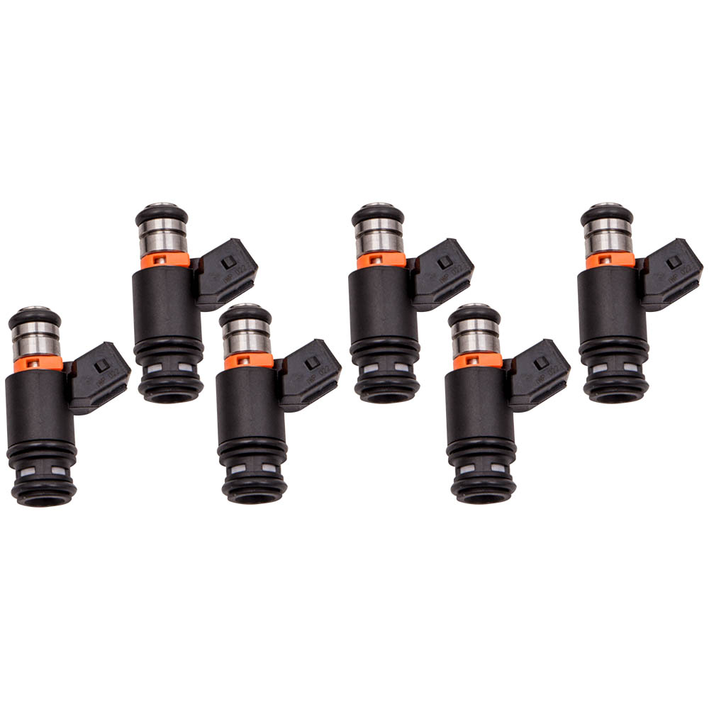 6 pcs Fuel Injector For VW Jetta Golf Gti Vr6 Afp 1999 2001 021906031D IWP 022