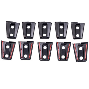 Hood Door Hinge Cover Unlimited Accessories compatible for Jeep Wrangler JK JKU Unlimited