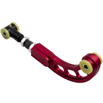 Front Camber Bolt Red Rear Camber Arm Kit Alignment Set compatible for Scion tc 2005-2010 suspension arms
