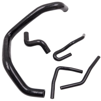 9pcs compatible for Honda Civic D15 D16 EG EK 1992-2000 Silicone Radiator Coolant Hose Kit