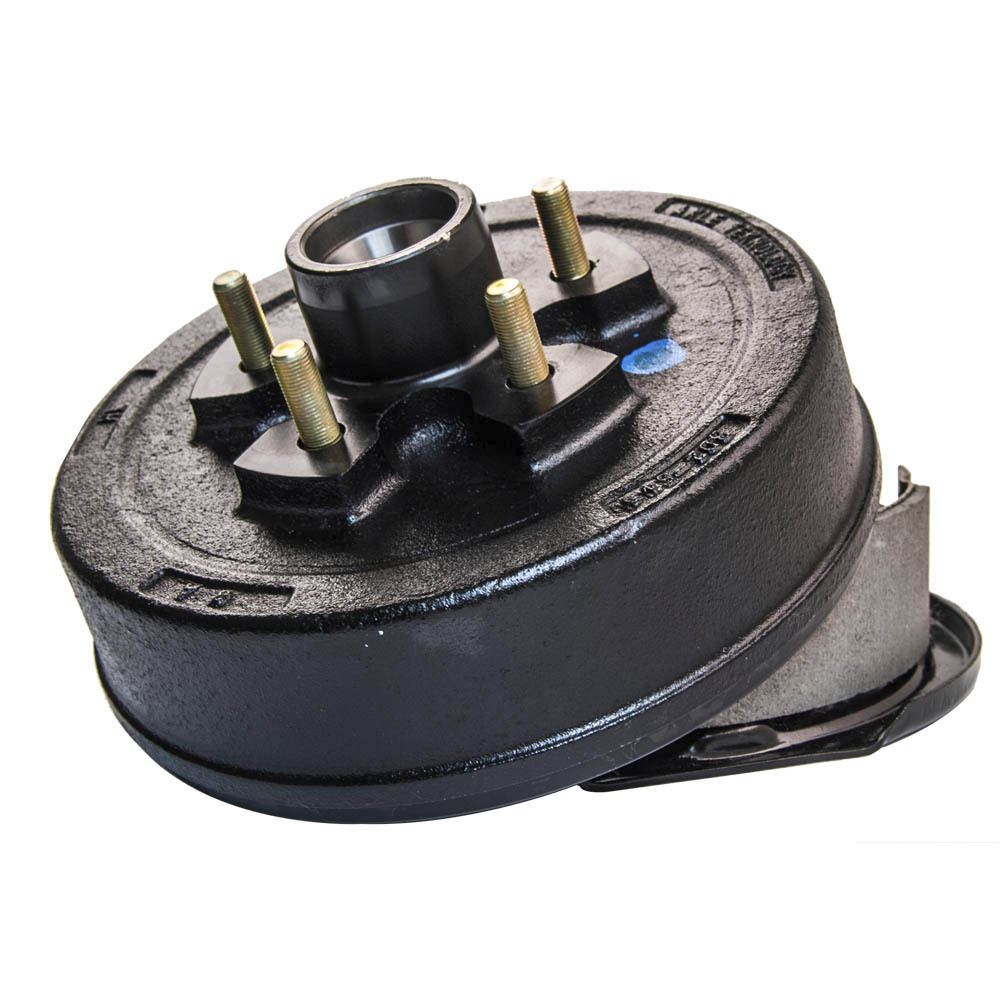 4 Trailer 10 x 2 1/4 Electric Brake 5 on 4.5 Hub Drums Bearing Kit For 3500 lbs