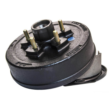 4 Trailer 10 x 2 1/4 Electric Brake 5 on 4.5 Hub Drums Bearing Kit For 3500 lbs