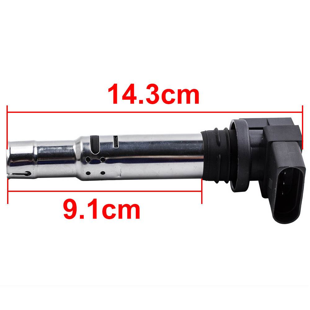 3x Pencil Ignition Coils Packs Pencil compatible for AUDI 036905100A B D 036905715A C E F G