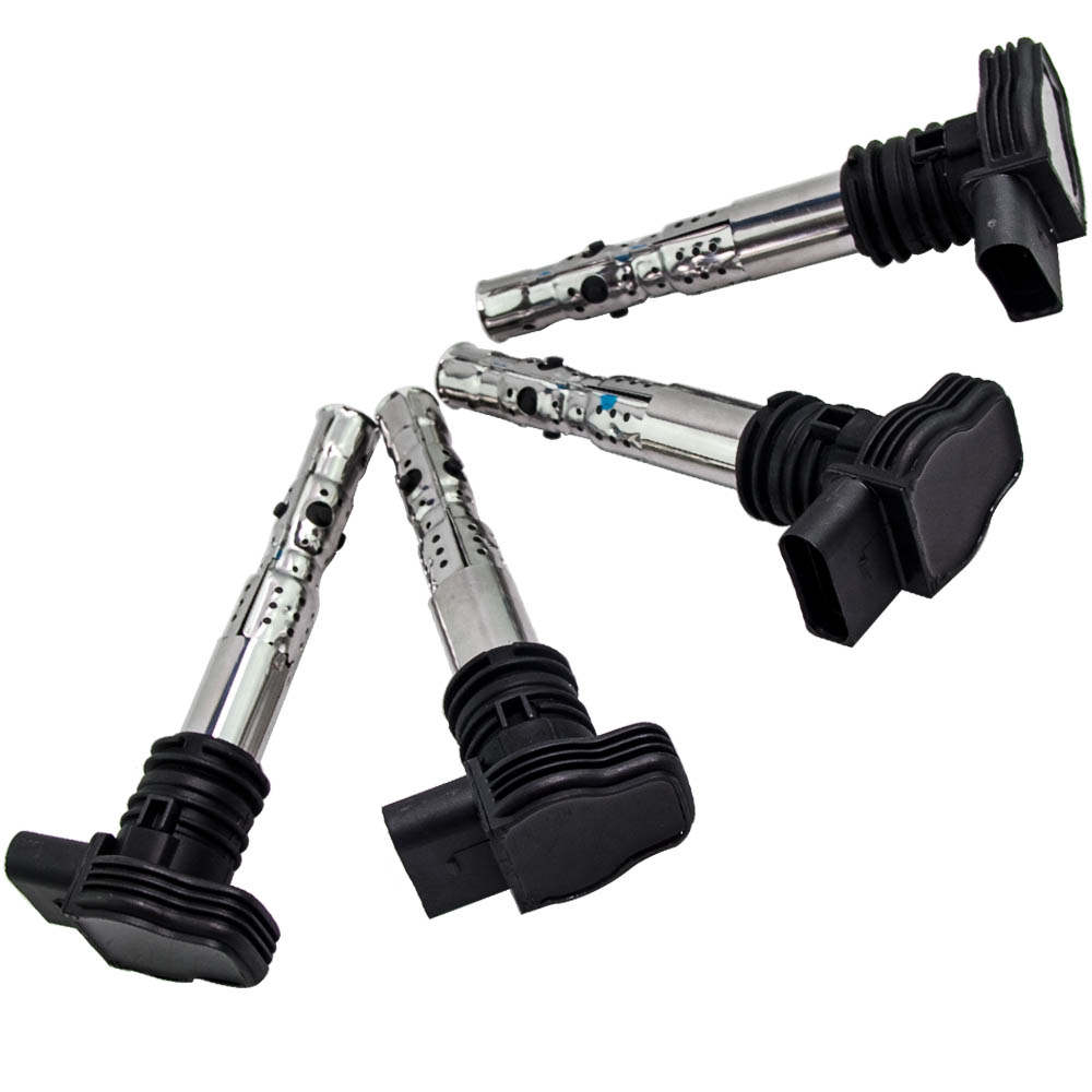 Ignition Coil packs Set for AUDI A3 S3 A4 A6 TT SKODA OCTAVIA 1.8