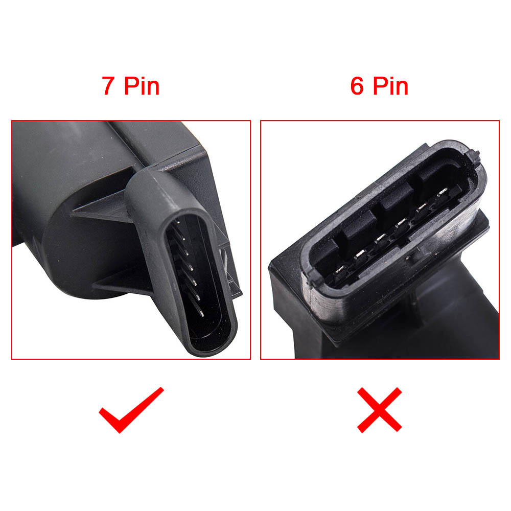 New Ignition Coil Packs compatible for Vauxhall Corsa D 1.2 1.4 Petrol 12 V 7 Pin Hot