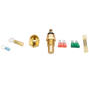 Kit de arnés de cableado de refrigeración de ventilador eléctrico dual para automóvil 185/165 Termostato 40A Relé