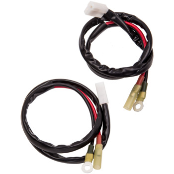 Kit de arnés de cableado de refrigeración de ventilador eléctrico dual para automóvil 185/165 Termostato 40A Relé