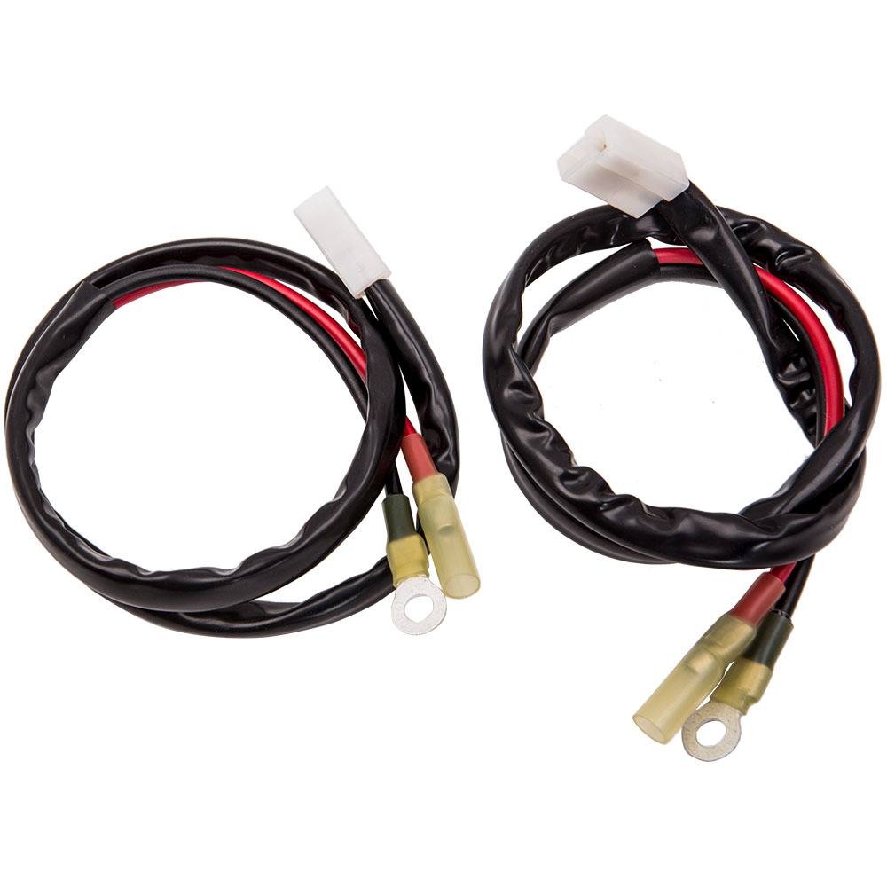 Kit de arnés de cableado de refrigeración de ventilador eléctrico dual para automóvil 185/165 Termostato 40A Relé