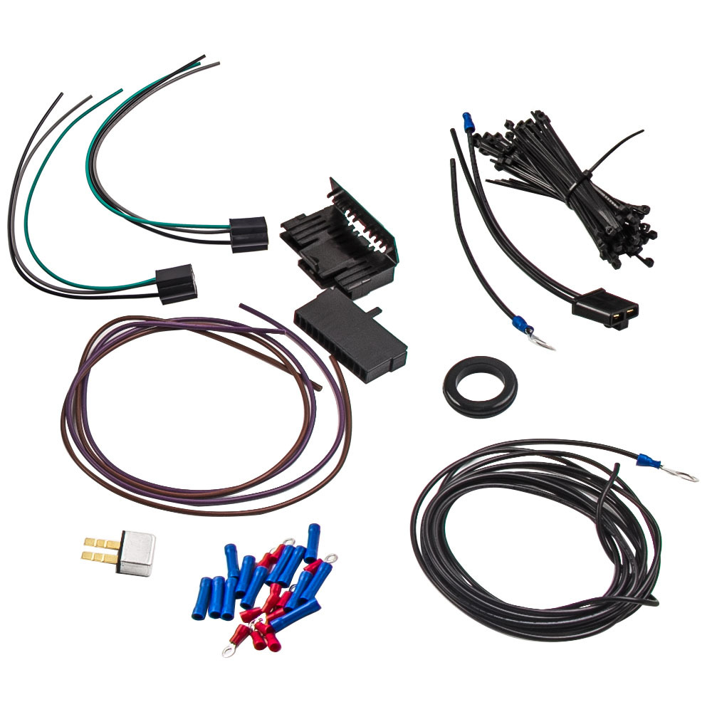 17 fusibles +21 circuitos bloque de fusibles precableados compatible para CHEVY compatible para FORD Hotrods ON Oferta