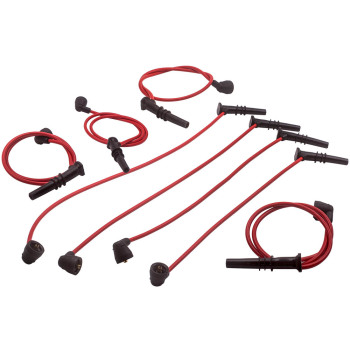 Compatible for Ford Expedition F-150 F-250 compatible for Lincoln V8 4.6L 97-99 Spark Plug Wires Set 