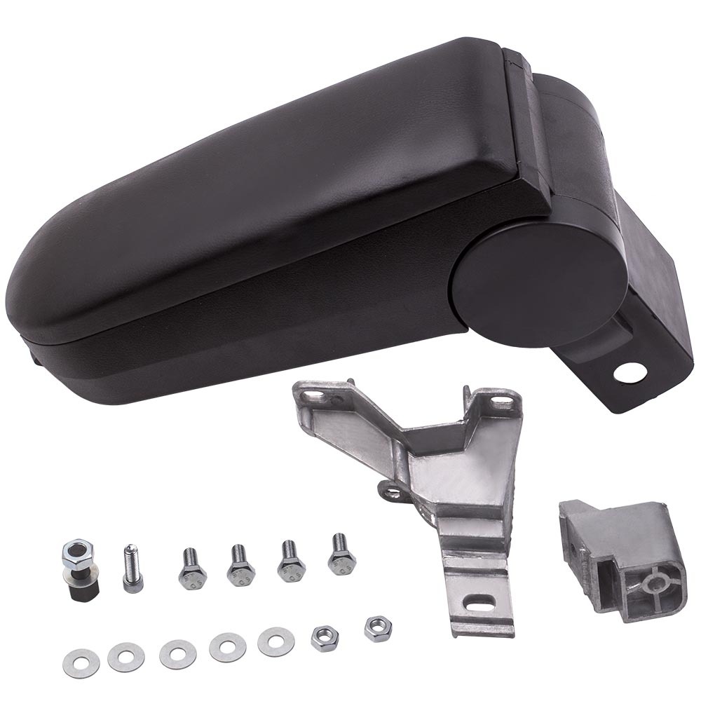 Centro de consola apoyabrazos y caja de almacenamiento compatible para VW Golf Bora Jetta
