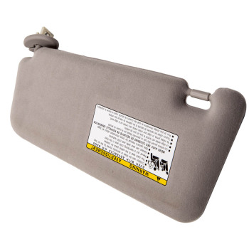 Right Passenger Side GRAY Sun Visor compatible for Toyota Venza 2009-2016 Sunshade