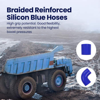 UNIVERSAL TURBO BOOST INTERCOOLER PIPING PIPE KIT 2.5 INCH 64mm Aluminum 8PCS