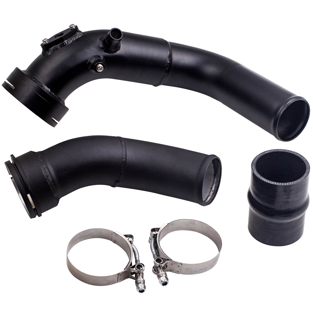 maXpeedingrods 3 Piping Aluminum Intake Turbo Charge Pipe for BMW 2010-2013 N55 3.0T E90 