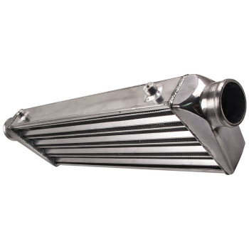 Universal Intercooler Oversize 27 X 7 X 2.5 OD INLET/OUTLET Tube and Fin
