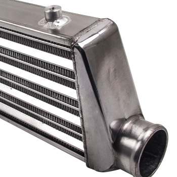 Universal Intercooler Oversize 27 X 7 X 2.5 OD INLET/OUTLET Tube and Fin