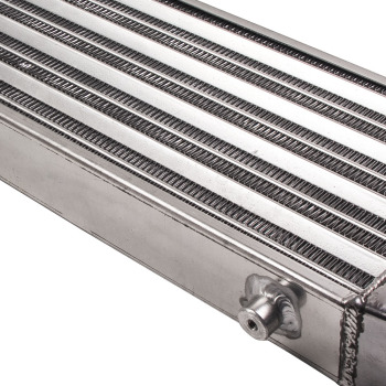 Universal Intercooler Oversize 27 X 7 X 2.5 OD INLET/OUTLET Tube and Fin