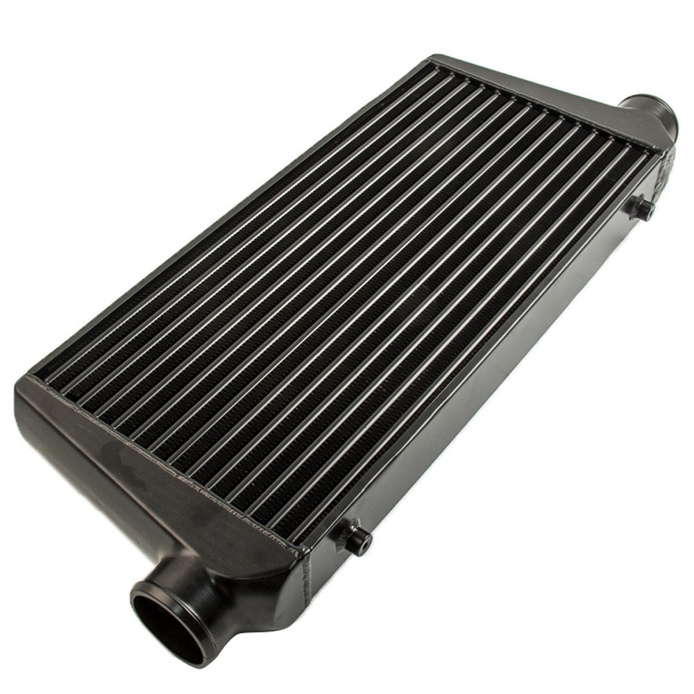 Ture and Fin 600x300x76 3 inch In/outlet BK For Universal Front Mount Intercooler 