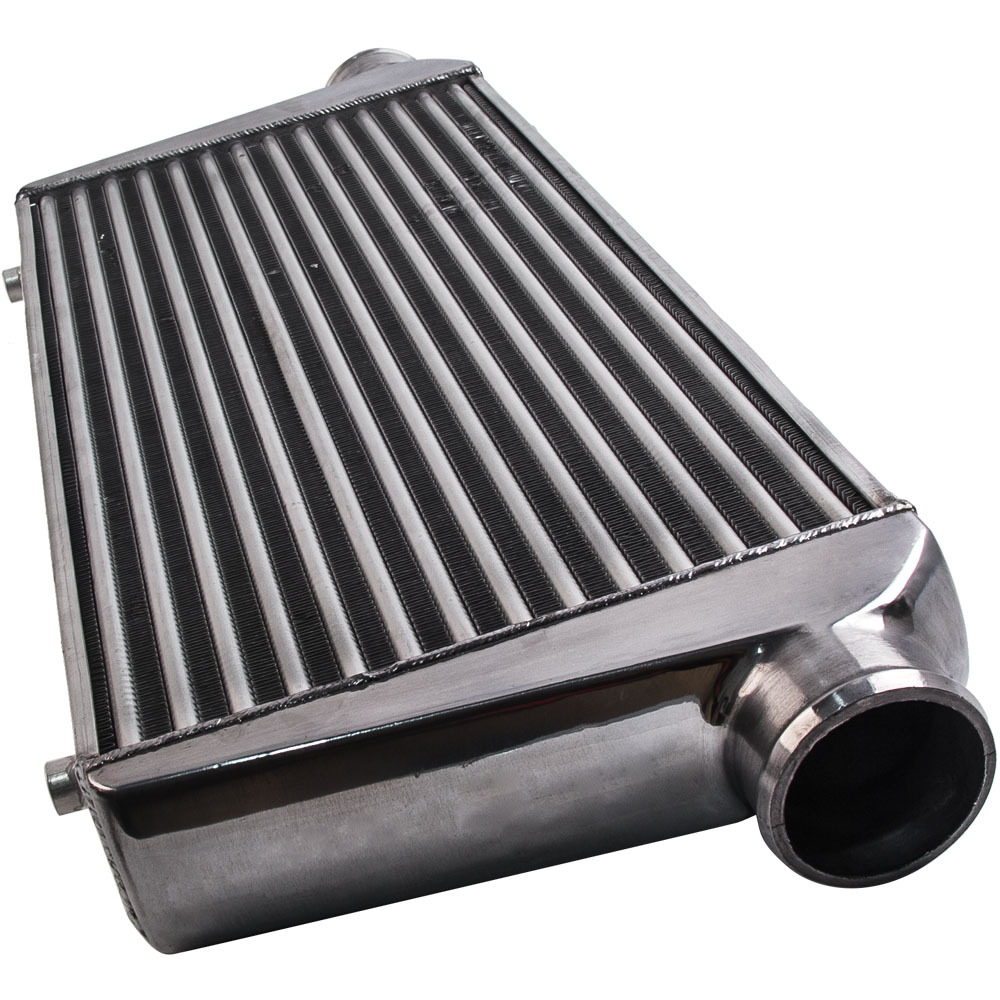 Intercooler de montaje frontal 600x300x76mm tubo y aleta 3.0 pulgadas Entrada / salida 76mm