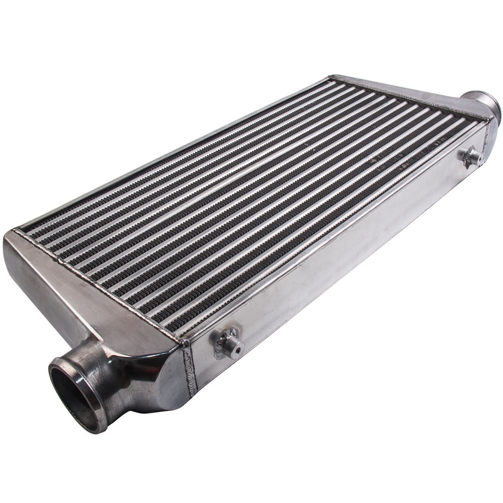 Intercooler de montaje frontal 600x300x76mm tubo y aleta 3.0 pulgadas Entrada / salida 76mm