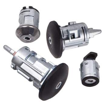 8pcs Ignition Switch Door Lock Bonnet Set with 2 Keys compatible for Ford Transit Connect