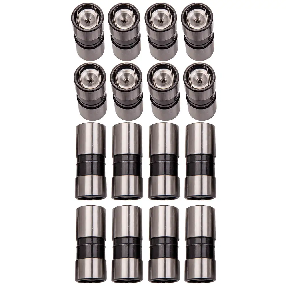 16 Hydraulic Flat Tappet Lifters for Chevrolet Small Block /& Big Block 327 350