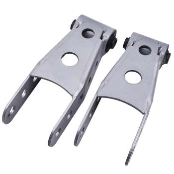 Rear 2 inch-3 inch inch Lowering Drop Shackles Kit compatible for Chevy Silverado 1500 LS Crew Cab