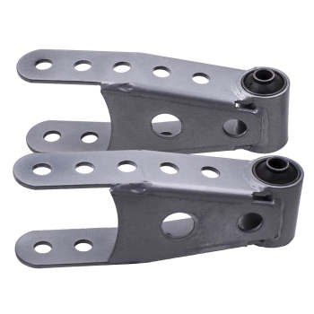 Rear 2 inch-3 inch inch Lowering Drop Shackles Kit compatible for Chevy Silverado 1500 LS Crew Cab