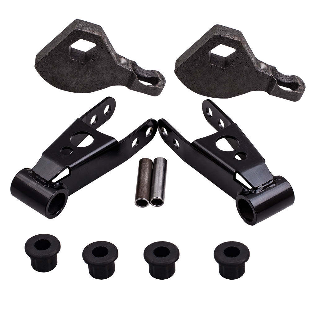 Front Rear Lift Kit Torsion Keys Shackles 32" Compatible for Dodge