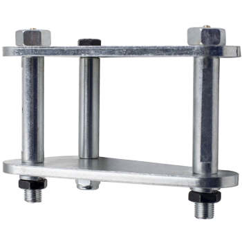 2 Pcs Extended Shackles compatible for Toyota Landcruiser 73 75 40 60 Series Front or Rear