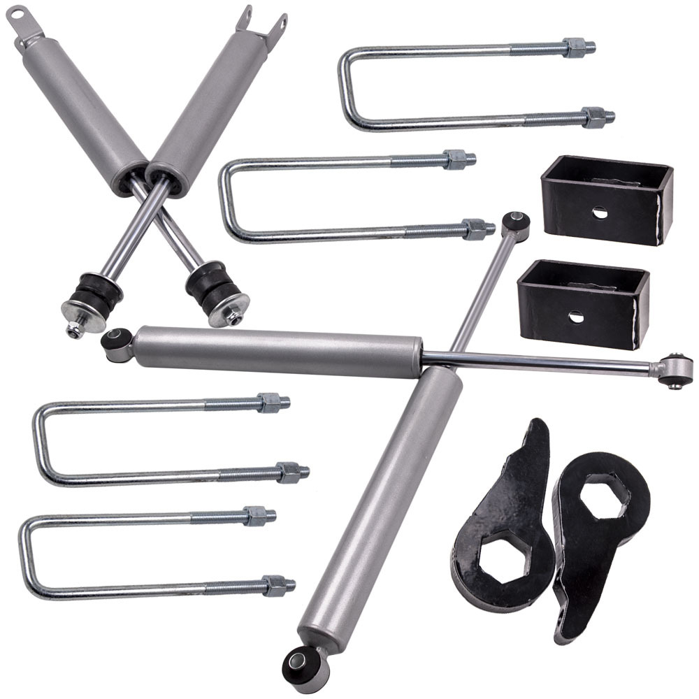 1inch-3inch Leveling Lift Kit w/ Shock Compatible for Chevrolet Silverado 1500 1999 - 2006 