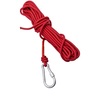 Kit pêche aimant 120kg, diamètre 26mm avec boulon à oeil + 10m corde aimant néodyme