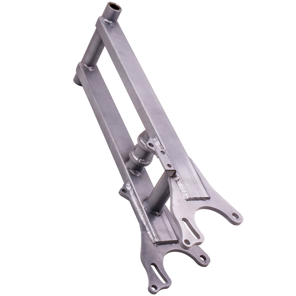 thumbnail image 2 of Extended Swingarm For Yamaha Banshee YFZ 350 - Choose +8, +10, Or +12 Inch - Powder Coated Black W/ Bearings & Skid Plate Brackets 2 of 6