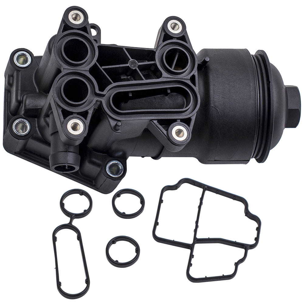 Oil Filter Housing + Gaskets compatible for VW AMAROK 2.0 10- BEELTE 5C 1.6 2.0 11-16 